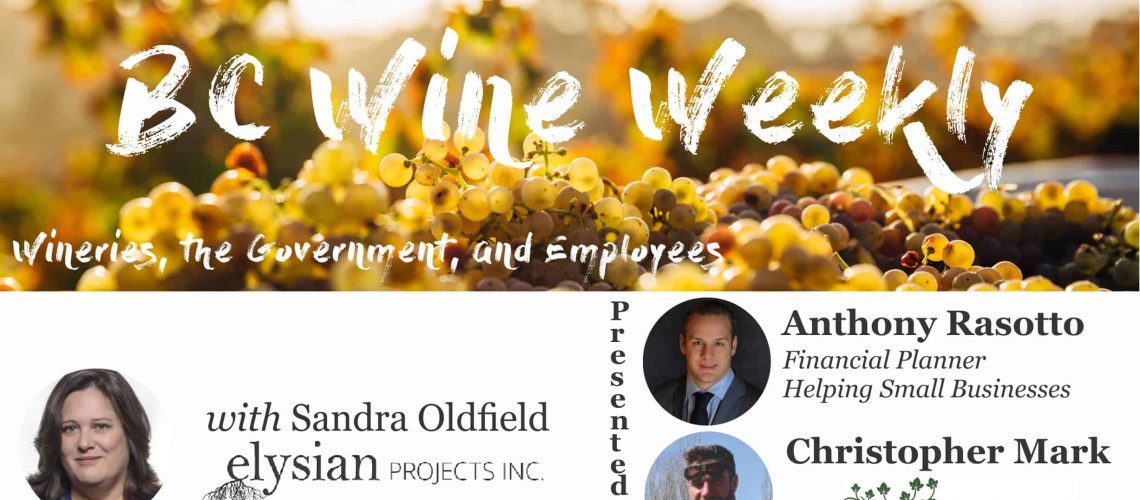 BC Wine Weekly Sandra Oldfield
